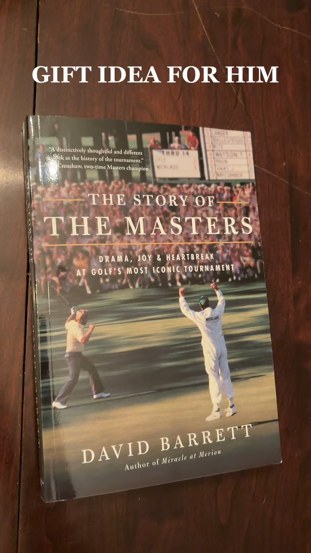 The Story of the Masters book!! Perfect Christmas gift for him⛳️

#LTKGiftGuide #LTKFindsUnder50 #LTKCyberWeek