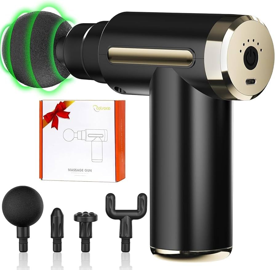 Christmas Gifts for Women/Men,Handheld Massage Gun Deep Tissue 6 Speeds Cordless Handheld Muscle ... | Amazon (US)