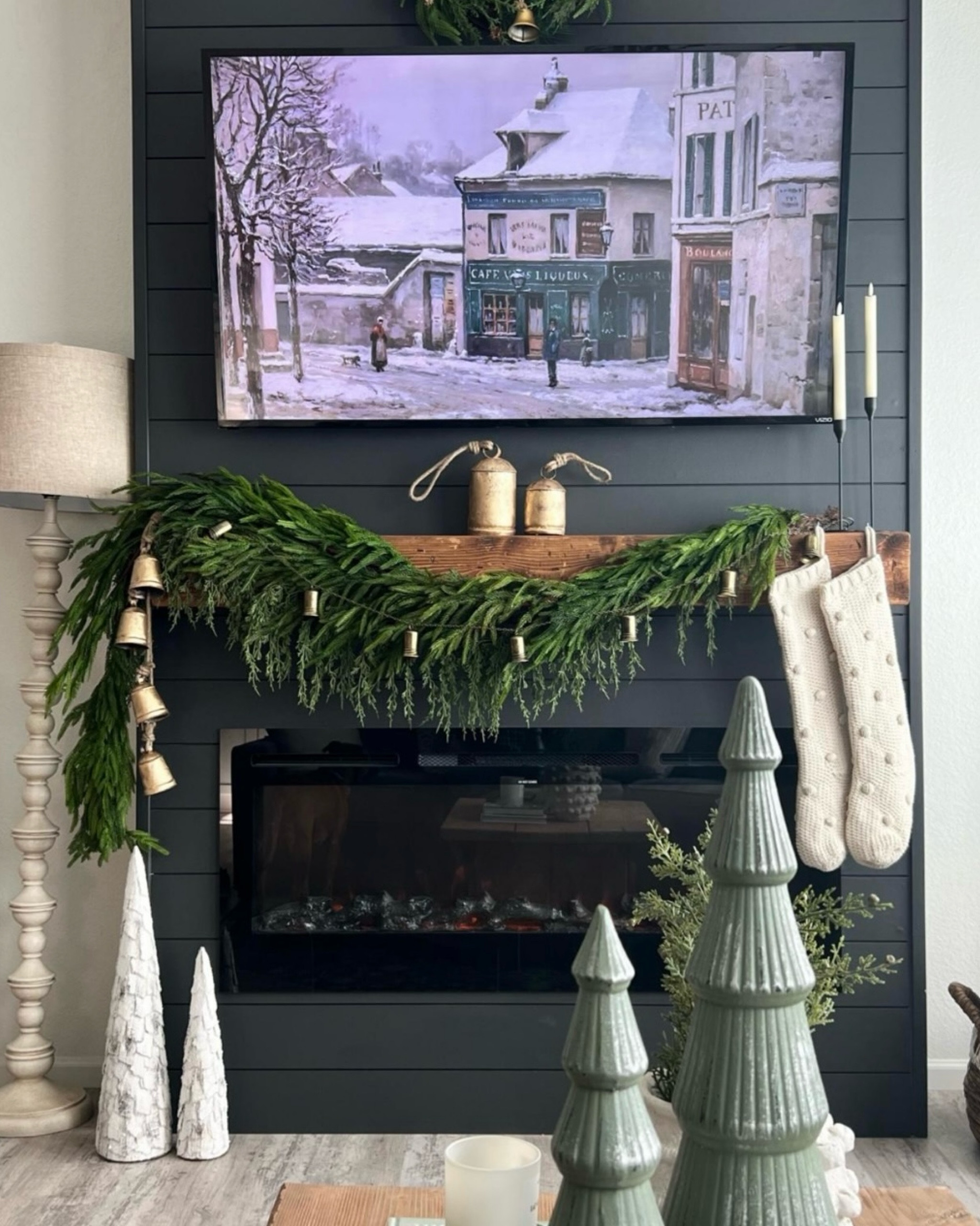 CHRISTMAS MANTLE 
25% off garland & bells

Garland, bells, stocking, faux garland, faux Christmas garland, Norfolk pine, pine garland, Christmas garland, Christmas bells, ceramic trees, ceramic Christmas trees , boho Christmas, boho decor, boho chromas decor, reindeer, black Christmas decor, wooden ornaments, wooden Christmas decor, felt render, white reindeer, reindeer Christmas decor, faux treeSale

#LTKHoliday #LTKHolidaySale #LTKsalealert