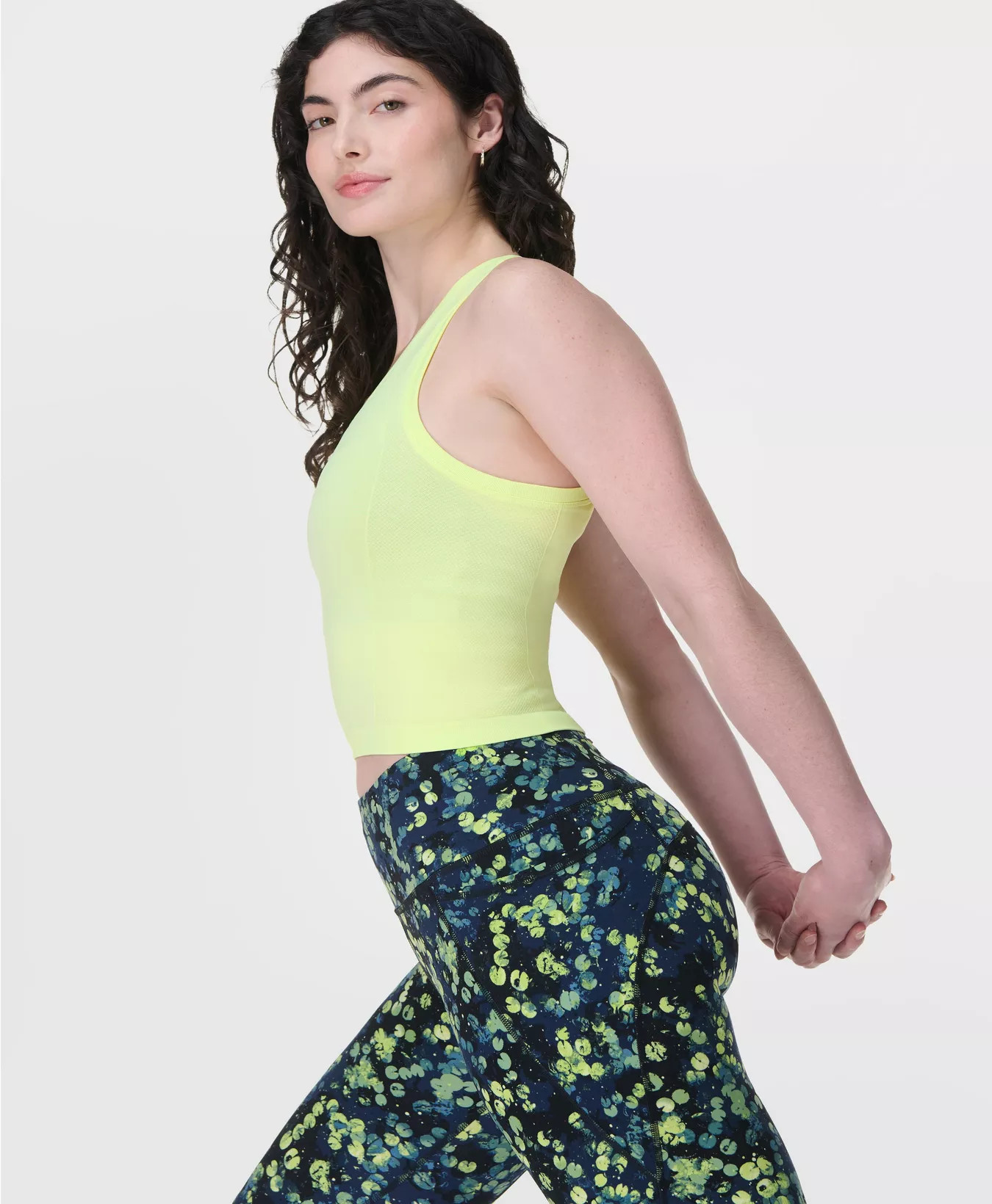 Athlete Crop Seamless Gym Vest | Sweaty Betty US