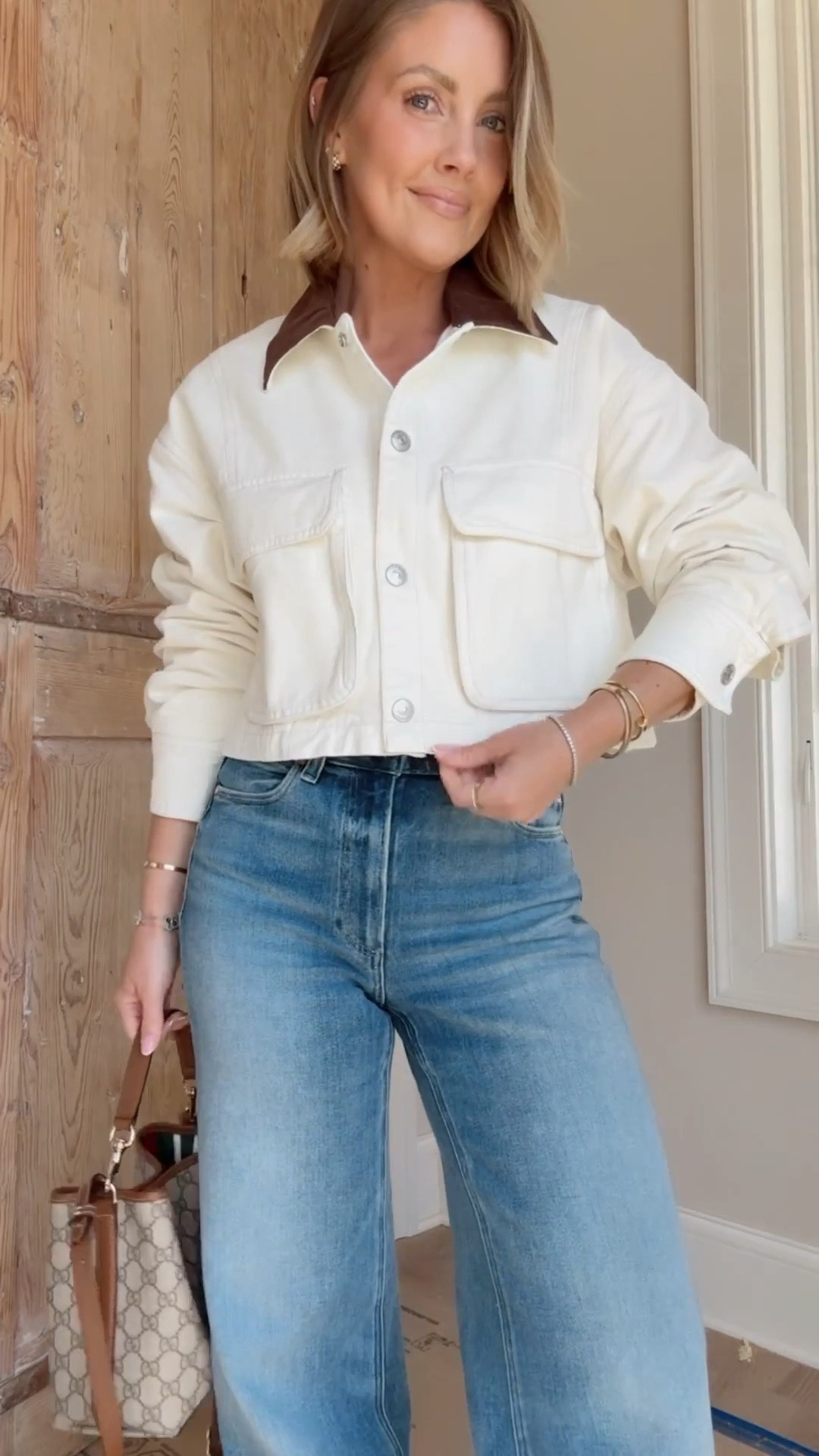 XS jacket / Small Amazon bodysuit / 24 jeans (I sized down one - these are so soft and comfortable!) 

#LTKPetite #LTKSeasonal #LTKootd