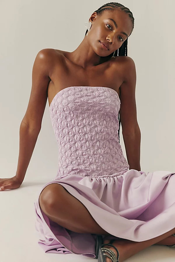 Arianne Elmy Smocked Parlour Dress | Free People (Global - UK&FR Excluded)