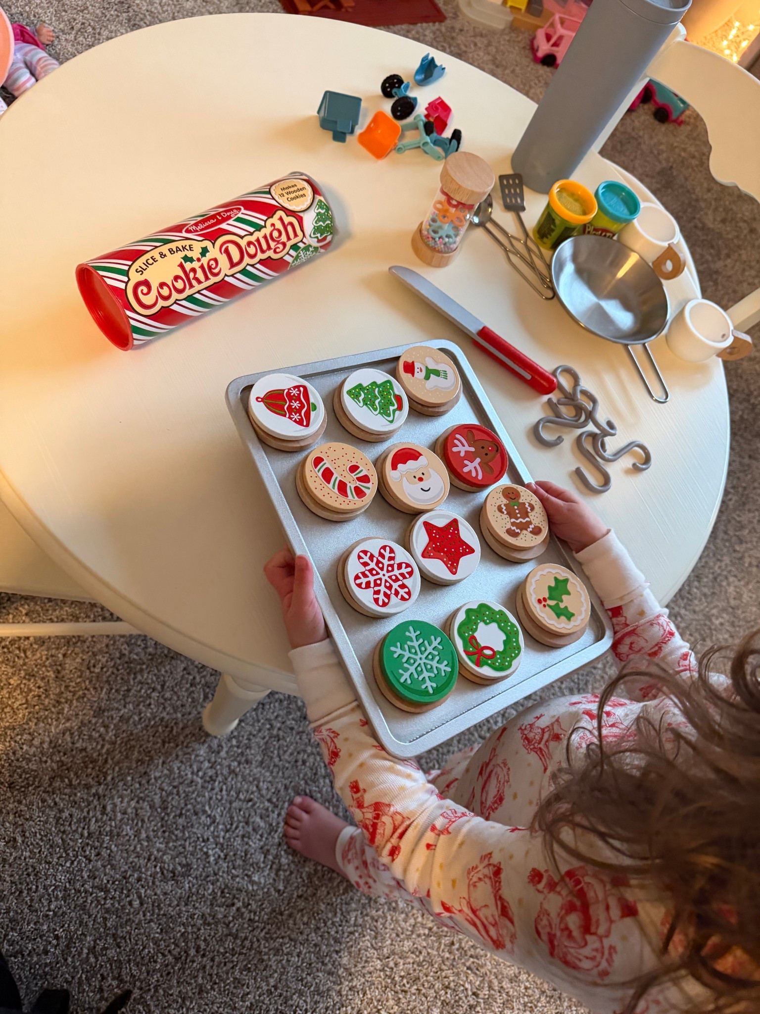 My toddlers favorite toy at the moment 😍 the cutest toy cookie making set from Melissa & Doug!

Makes a great toddler gift ❤️

#LTKmomlife #LTKGiftGuide #LTKHoliday
