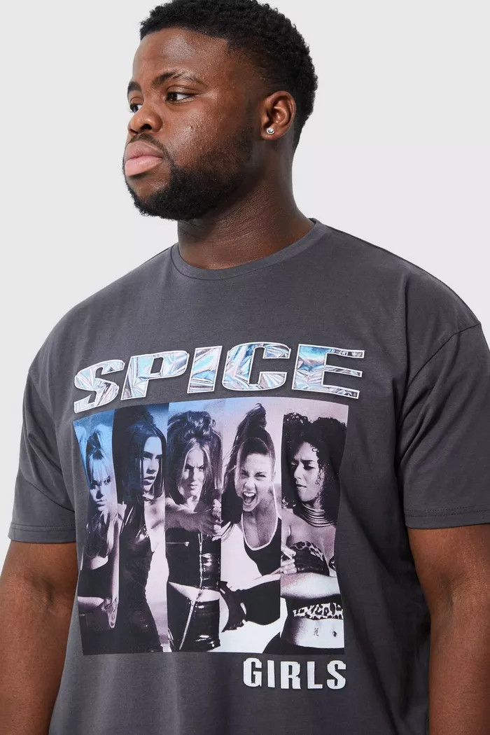 Plus Spice Girls License T-shirt | Boohoo.com (US & CA)