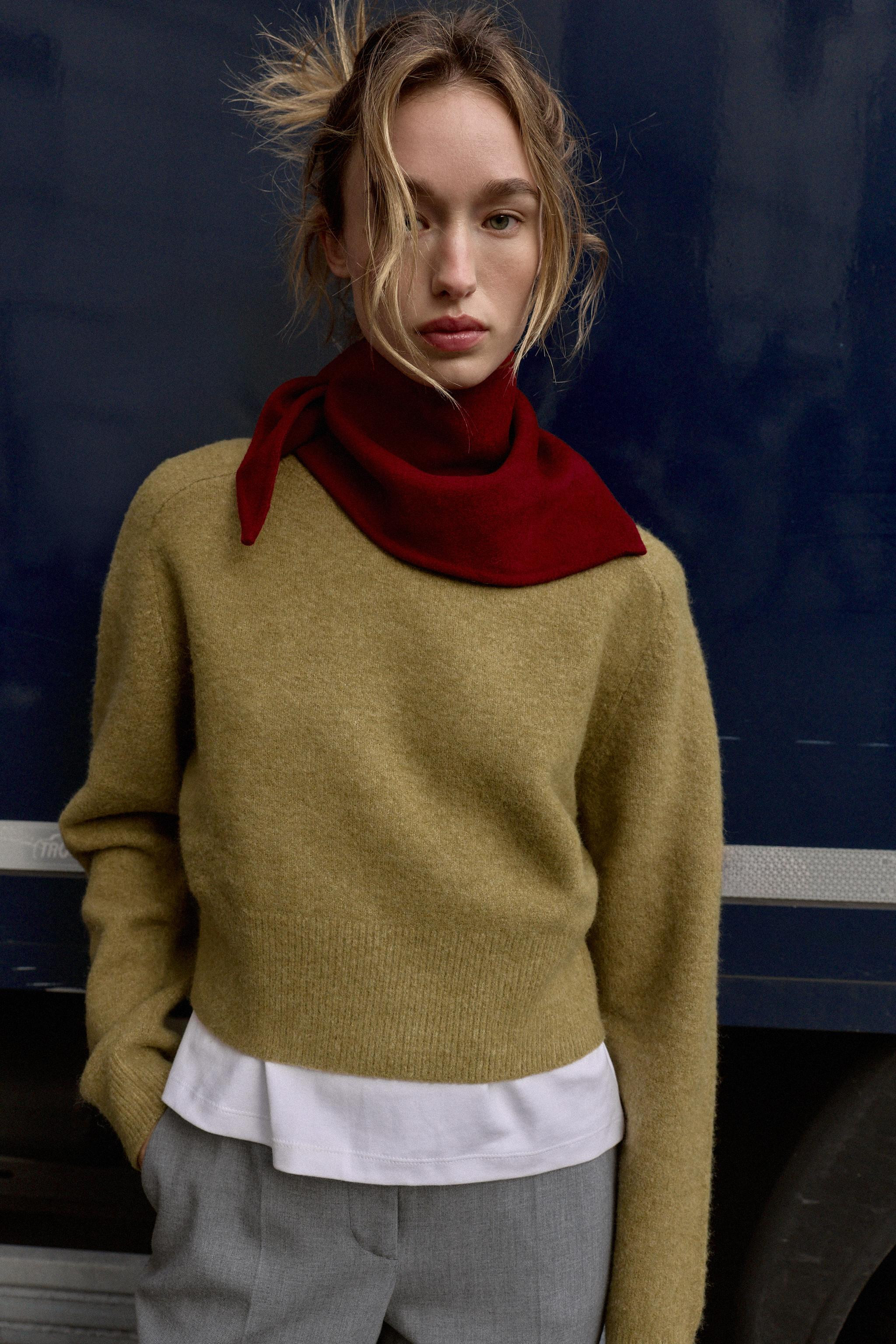 SOFT KNIT BASIC JUMPER | Zara UK