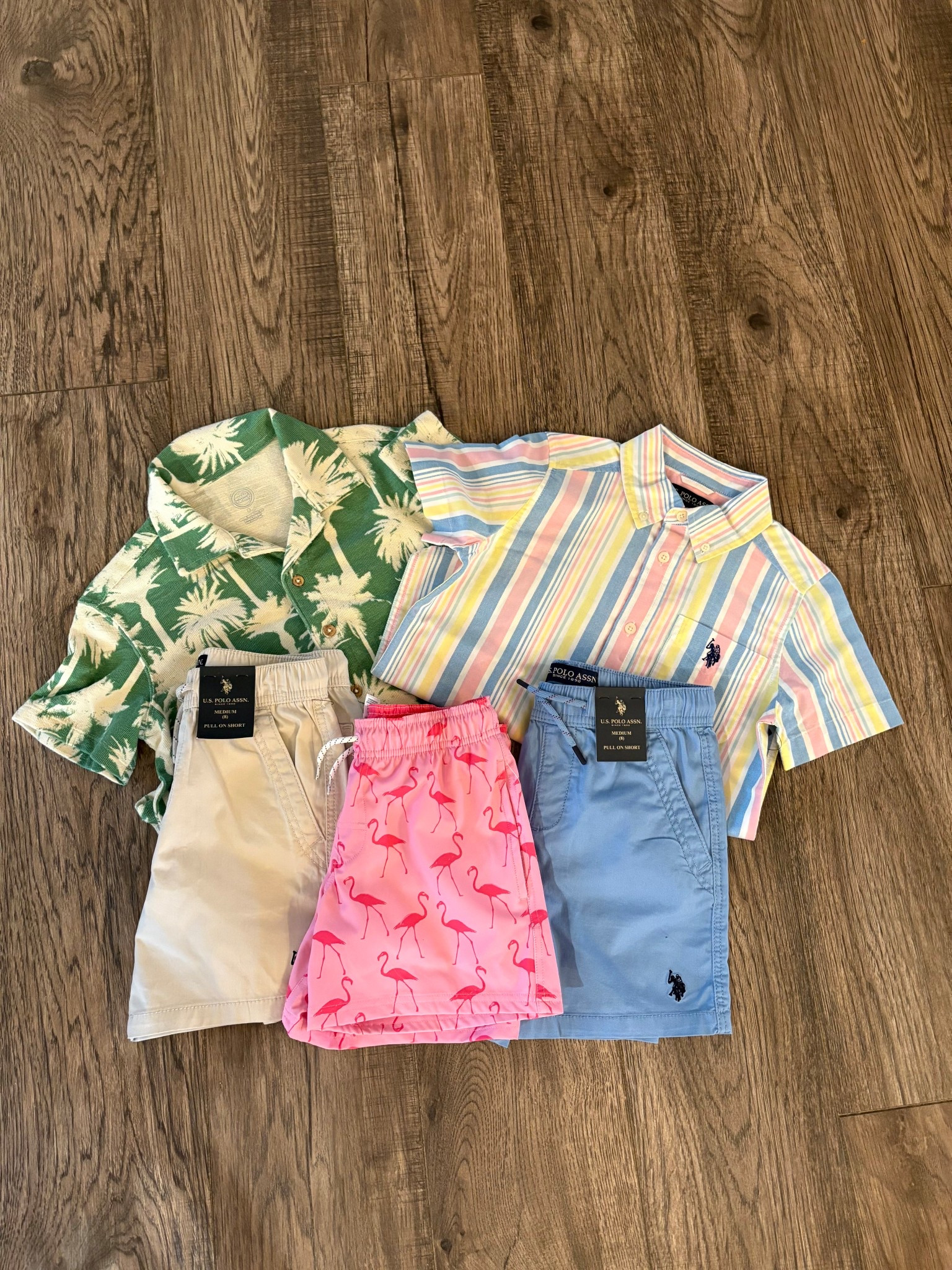 NEW WALMART- Boys clothes
Y’all Walmart just continues to impress me! I got the boys more clothes for spring break and summer! The flamingo swim trunks are so freaking good! I also love the short sleeve button down shirts! 
#walmart #walmartfashion #walmartstyle #boysclothes #walmartboys #newatwalmart #walmartspring #springbreak #springboysclothes 


#LTKSeasonal #LTKKids #LTKOver40