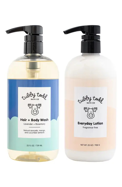 Tubby Todd Bath Co. The Wash & Lotion Bundle in Lavender Rosemary/fragrance Fr at Nordstrom | Nordstrom