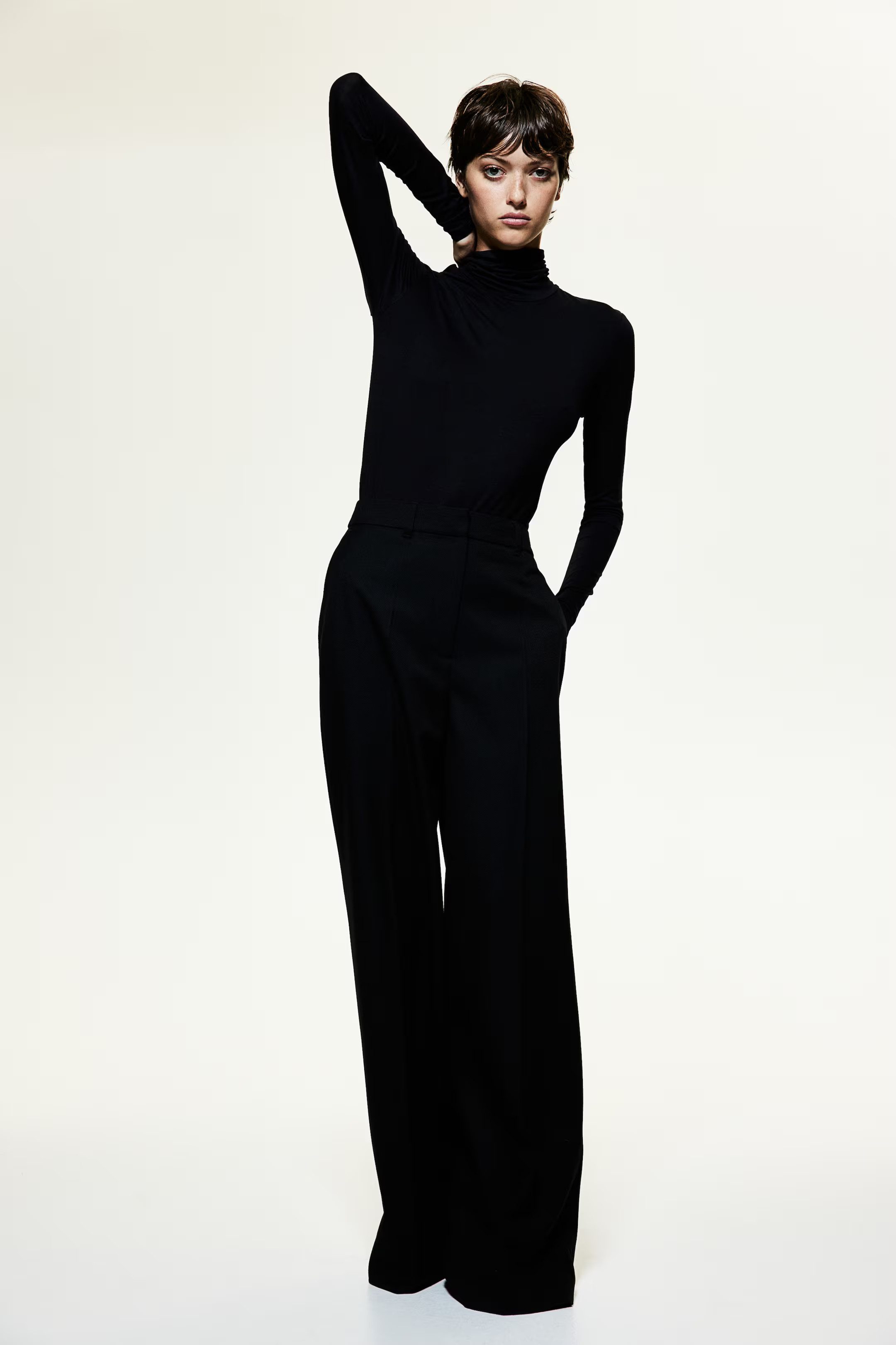 Turtleneck Top - Black - Ladies | H&M US | H&M (US + CA)