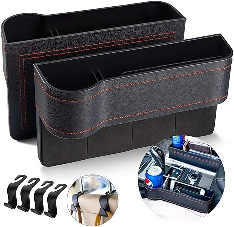 Homesprit Premium PU Black Car Seat Gap Filler,No Deformation,Environmentally Friendly Materials,... | Amazon (US)