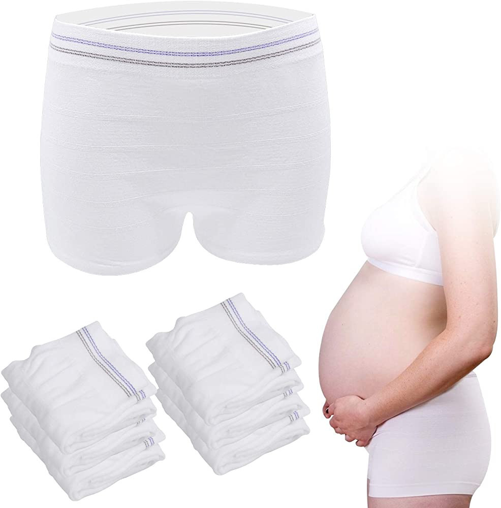 Mesh Postpartum Underwear High Waist Disposable Post Bay C-Section Recovery Maternity Panties for... | Amazon (US)