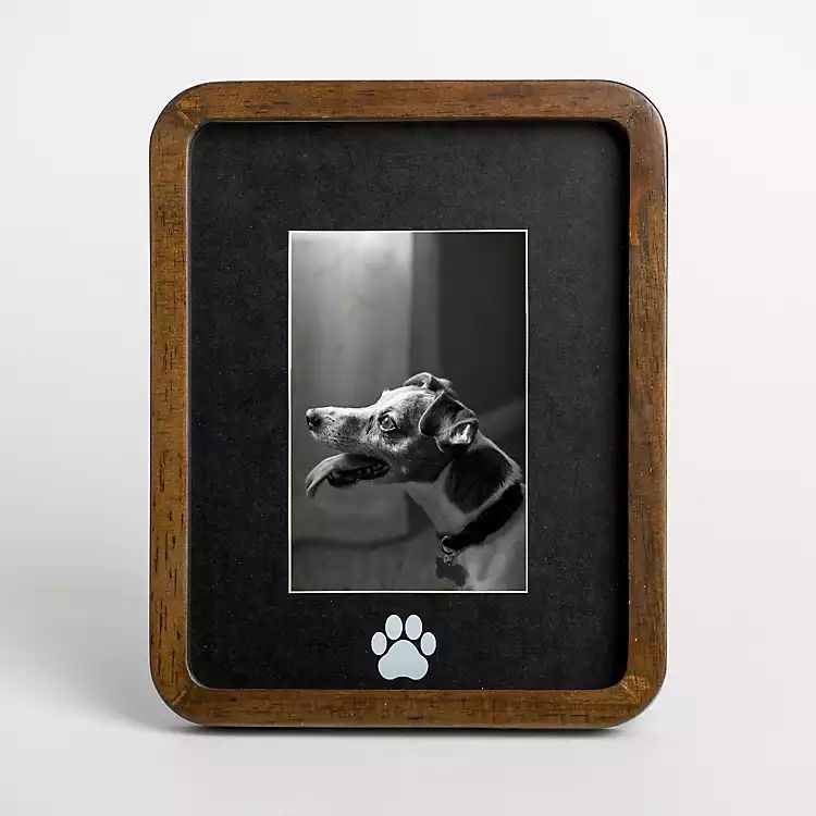 New! Paw Print Picture Frame, 4x6 | Kirkland's Home