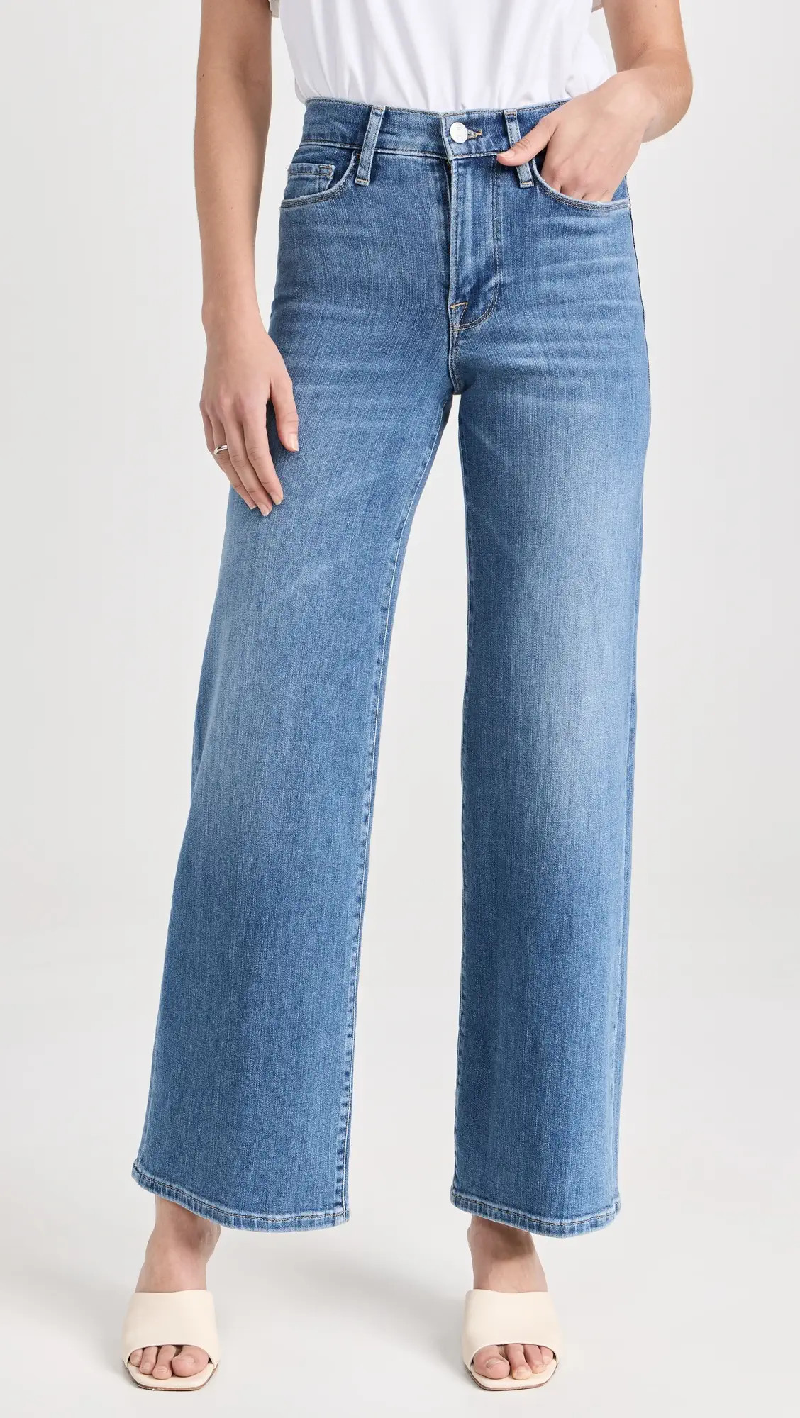 FRAME Le Slim Palazzo Jeans | Shopbop | Shopbop