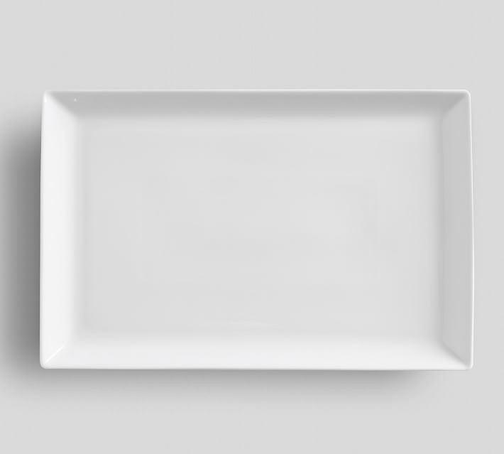 Classic Porcelain Rectangular Platters | Pottery Barn (US)