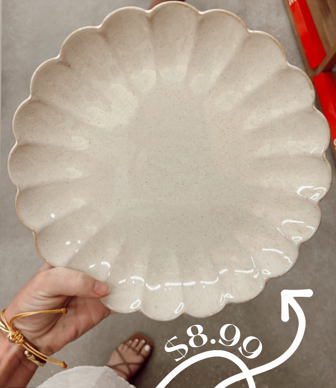 THESE SCALLOPED PLATES ARE BEAUTIFUL!! 

#LTKhome #LTKFind #LTKunder50