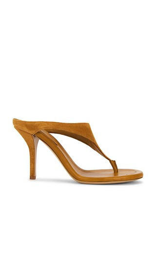 GIA BORGHINI Lara Thong Heel in Tan. - size 36 | Revolve Clothing (Global)