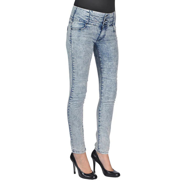 C'est Toi Denim Acid Washed Skinny Jeans | Bed Bath & Beyond
