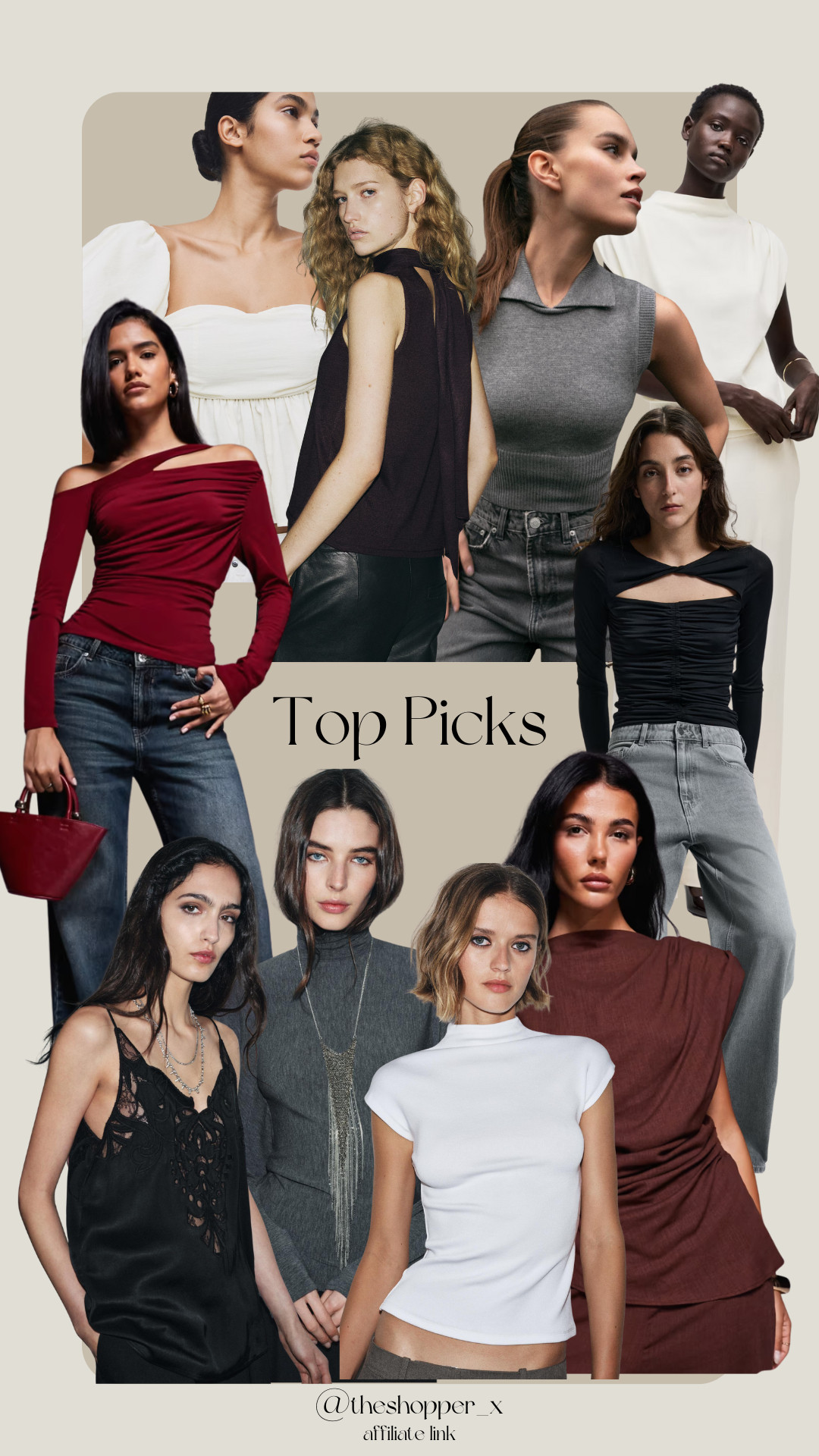 ASOS, Zara, H&M, Cut-Out Jersey Top, Linen Top, High-Neck Top, Knitted High-Neck, Knitted Polo, Satin Top, High-Neck Tee, Lace Top, Fine-Knit Top, Asymmetric Top, Off-The-Shoulder Top 

 #LTKuk #LTKautumn #LTKstyletip