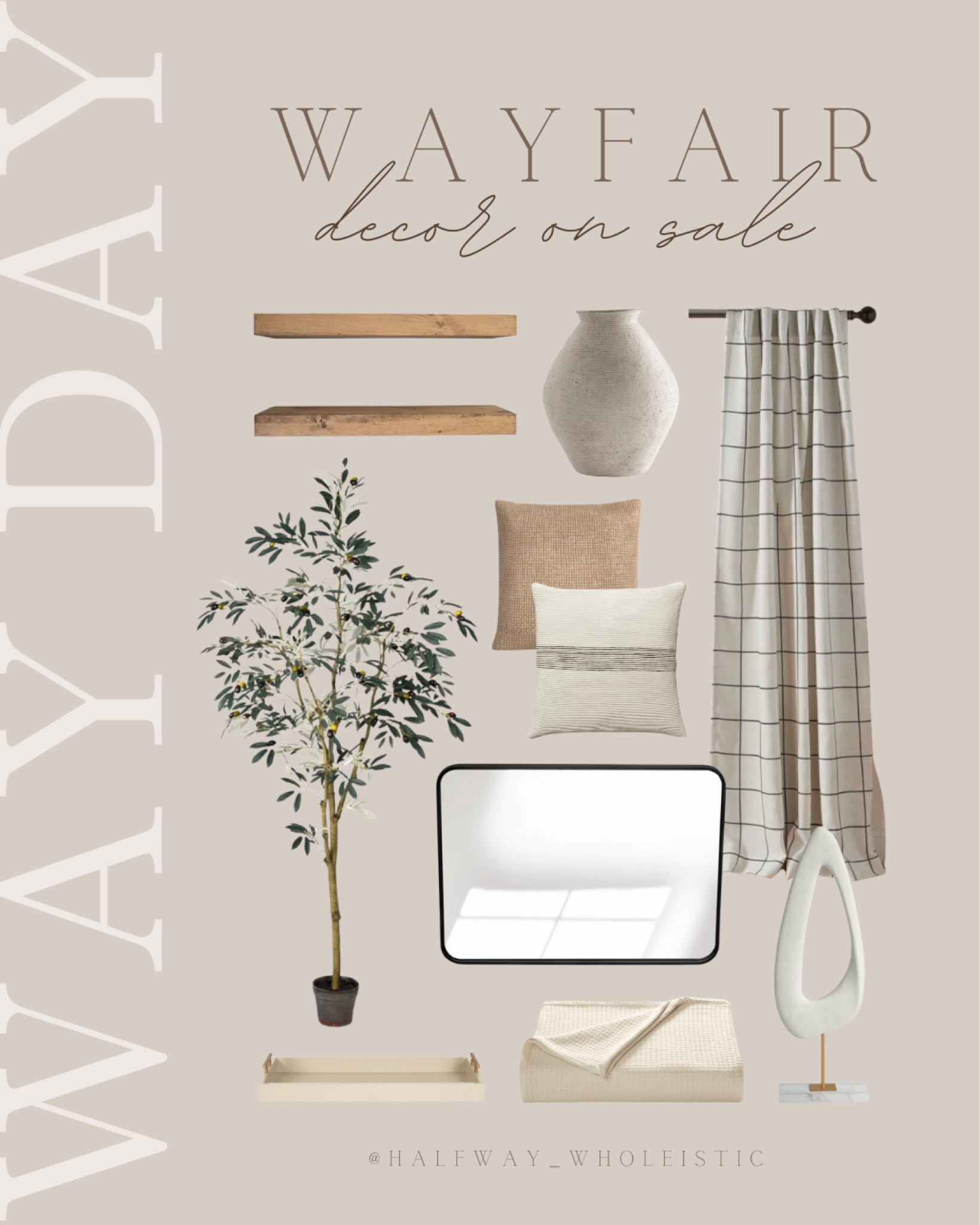 Way day sale is here! Save up to 80% on home decor 👏🏼

#fall #neutral #olive #curtains #pillows 

#LTKSeasonal #LTKHome #LTKSaleAlert
