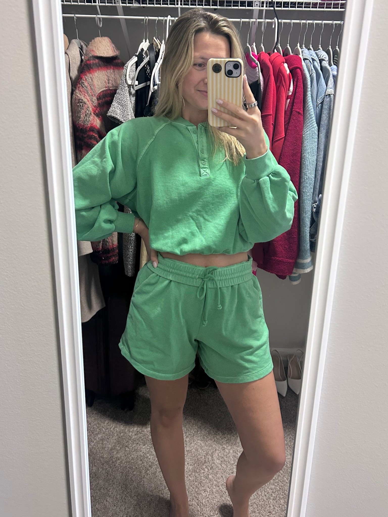 Gearing up for spring and summer with this cute two piece set 🌱💚

small on bottom | xs on top

#LTKootd #LTKgrwm #LTKmomlife