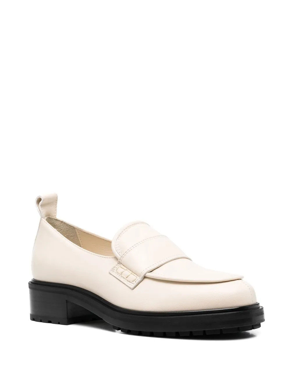 Aeyde Ruth Chunky Heeled Loafers - Farfetch | Farfetch Global