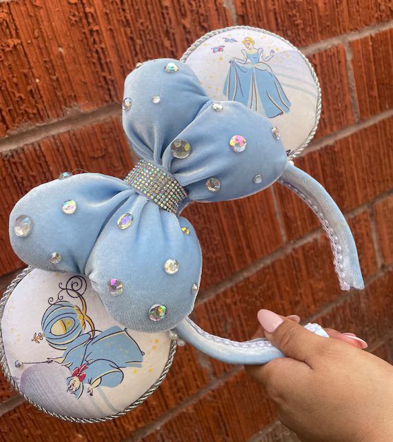 Cinderella Minnie Ears | Etsy (US)