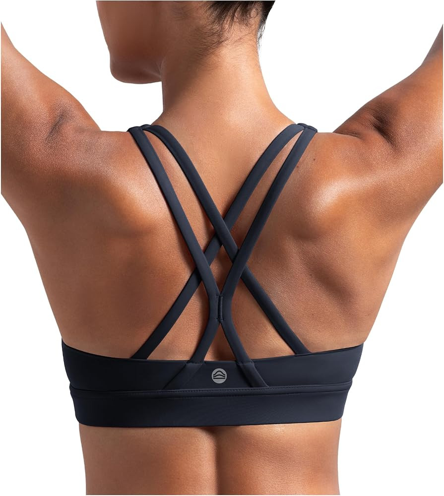 ENERBLOOM Strappy Sports Bras for Women | Amazon (US)