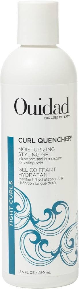 Ouidad Curl Quencher Moisturizing Styling Gel for Tight Curls \u2013 Adds Flexible Hold, Bounce, ... | Amazon (US)