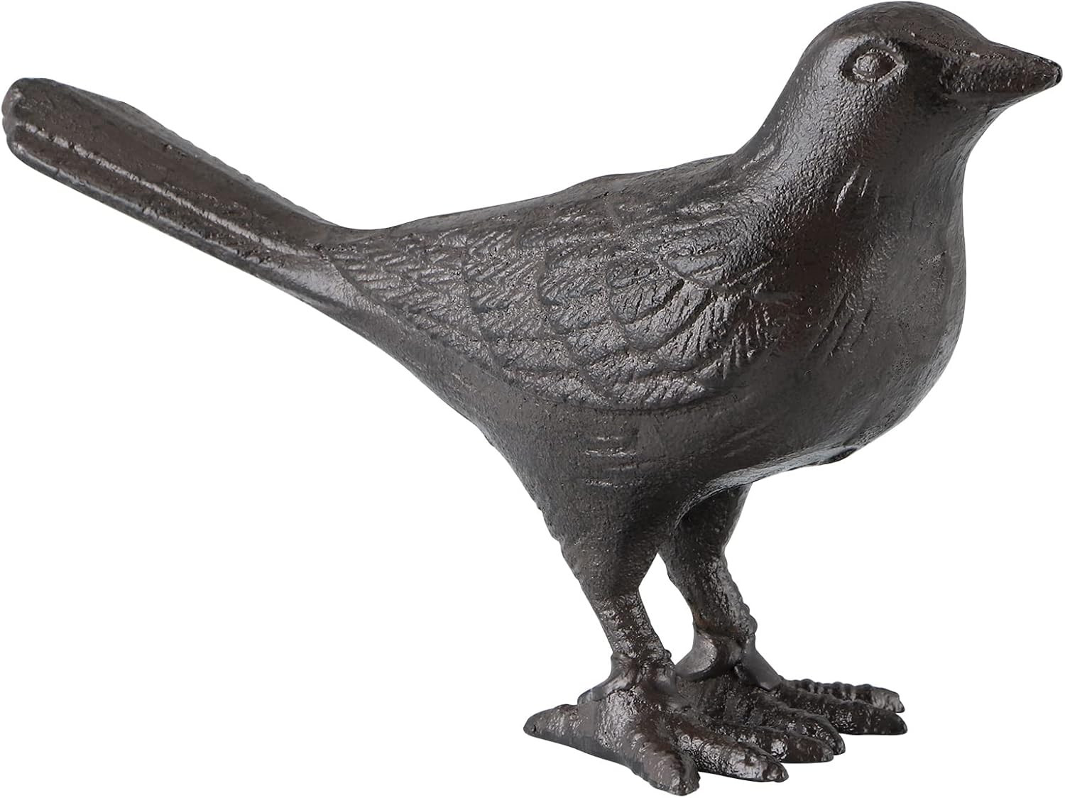 MOLIGOU Cast Iron Bird Figurine, Bird Statues Home Decor, Decorative Dove Sculpture Ornament for Farmhouse, Shelf | Amazon (US)