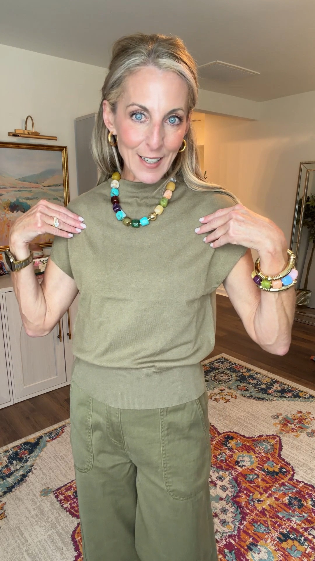 This $20 top from the Nordstrom anniversary sale is going to be one. I’m sure I’m going to wear on repeat possibly even go grab another color… comes in cream, black and green. Wearing a size small


Back to school outfits, teacher style inspiration, classroom fashion, affordable workwear, fall capsule wardrobe, women over 40 style, women over 50 fashion, professional outfits, office style, classic wardrobe, everyday teacher outfits, Walmart finds, fall essentials, versatile wardrobe, outfit ideas, casual workwear, timeless fashion, easy everyday outfits.