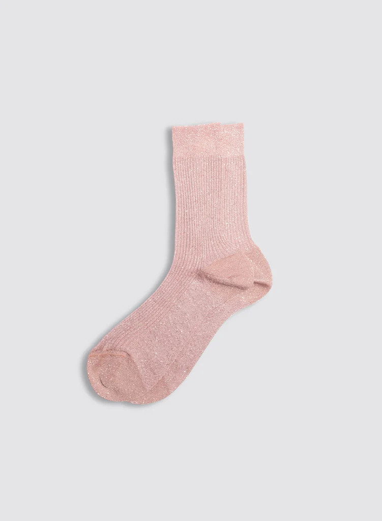 Maria La Rosa Firefly Lurex Socks | Alex Mill