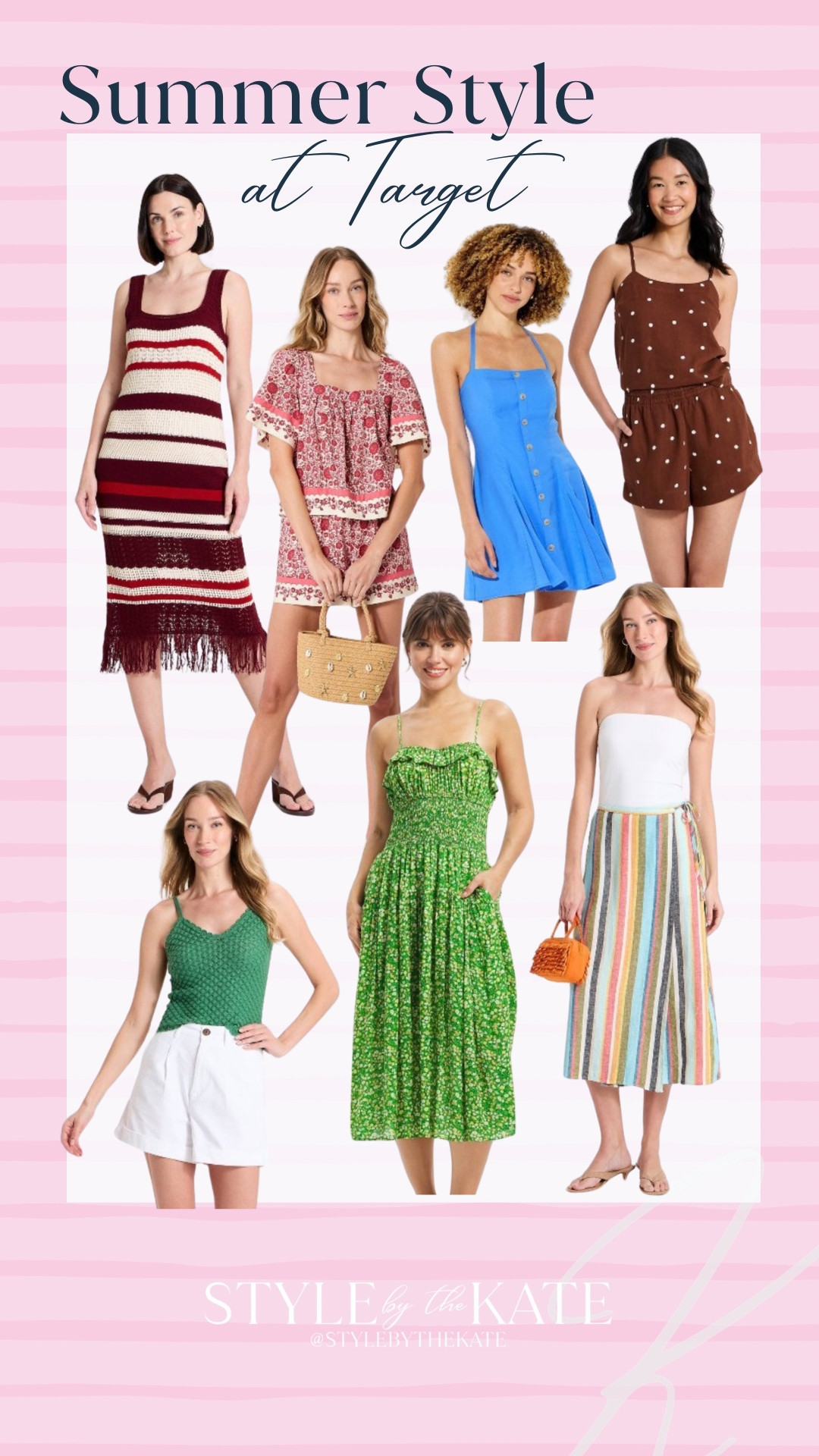 Summer style at Target is giving all the color, prints, and easy outfit ideas! So many cute finds for vacations, weekends, and everyday wear! 💕

spring, summer, beach vacation outfit, summer dresses, summer outfit 

 #LTKootd #LTKSeasonal #LTKTravel