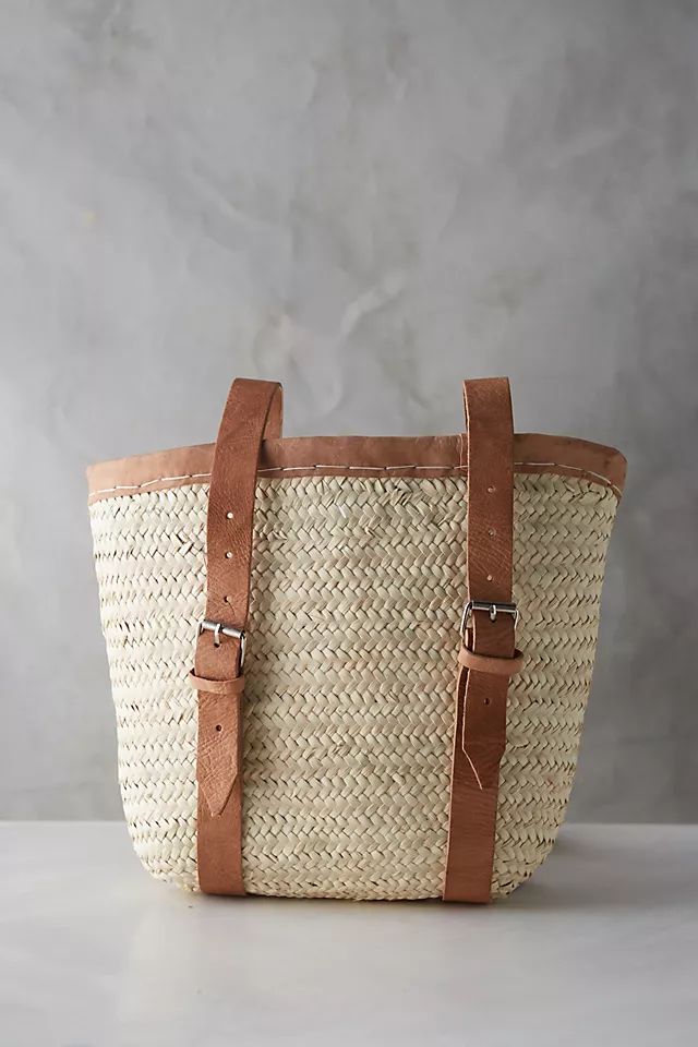 Leather Handle Market Backpack, Small | Anthropologie (US)