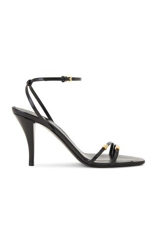 The Row Cleo Bijoux Sandal in Black | FWRD 