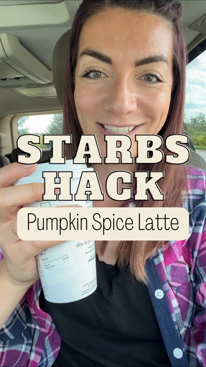 ✨ Starbucks Hack Alert ✨ 

The pumpkin spice latte is BACK and I’m so happy! But my wallet isn’t 🤑🤑🤑

So here’s a way to get that same great pumpkin taste, for half the price with my PSL Dupe 🎃 ☕️ 

What you’ll order: 
🍂 Grande coffee (I like blonde roast best)
🍂 4 pumps pumpkin sauce 
🍂 Extra splash of 2% milk (or milk of choice)

What you’ll get:
✅ That delicious pumpkin taste for fall 
✅ More caffeine 
✅ $3+ savings every. single. time 

Would you try this one? Tell me in the comments 💁🏻‍♀️ and let me know which drink you want a dupe for next! 🥳 

And make sure you share with a PSL loving friend 🫶 

#momhacks #starbuckshack #lifehacks #canadianmoms #savemoney #worksmarternotharder #starbuckssecretmenu #starbucksdupe #baristahacks