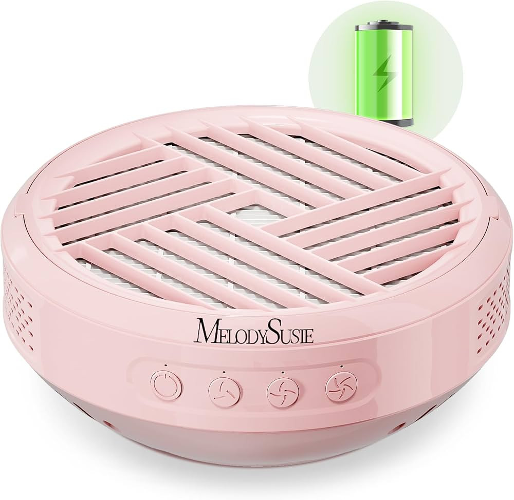 MelodySusie Cordless Nail Dust Collector,SProR 3500RPM Rechargeable Vacuum Fan Dust Extractor wit... | Amazon (US)