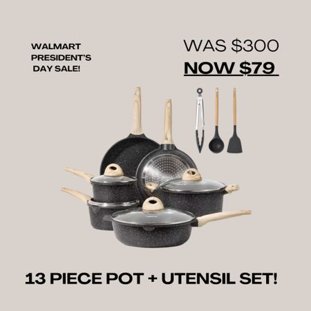 This pot set 😍😍 and it comes in neutral tones too! You can’t beat these prices ✨

#LTKfindsunder100 #LTKhome #LTKsalealert