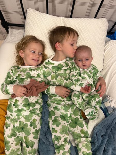 Cute St Patrick’s day jammies 🍀🌈

#LTKkids #LTKSeasonal #LTKbaby