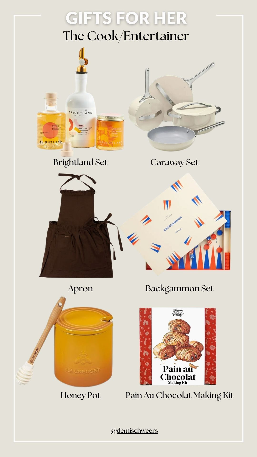 Gifts for Her: The Cook/Entertainer 

 

#LTKGiftGuide #LTKHoliday #LTKHome