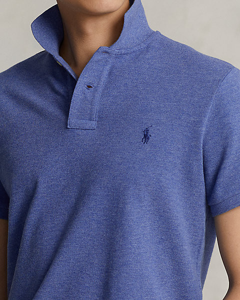 Custom Slim Fit Mesh Polo Shirt | Ralph Lauren (UK)