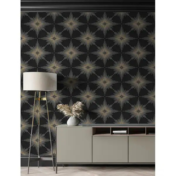 NextWall Stellar Geo Peel and Stick Wallpaper - Bed Bath & Beyond - 39399253 | Bed Bath & Beyond