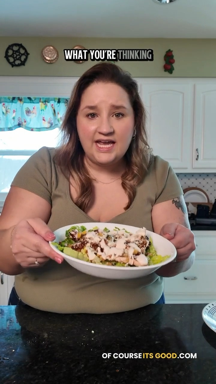 OF COURSE IT’S GOOD 👩🏻‍🍳 FULL VIDEO | Street Corn Chicken Salad 🥗 

Full recipe: ofcourseitsgood.com

#LTKfoodie #LTKHome #LTKvlog