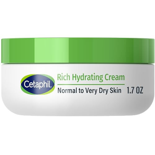 CETAPHIL Rich Hydrating Night Cream For Face, With Hyaluronic Acid, 1.7 oz, Moisturizing Cream For Dry To Very Dry Skin, No Added Fragrance, (Packaging May Vary) | Amazon (US)