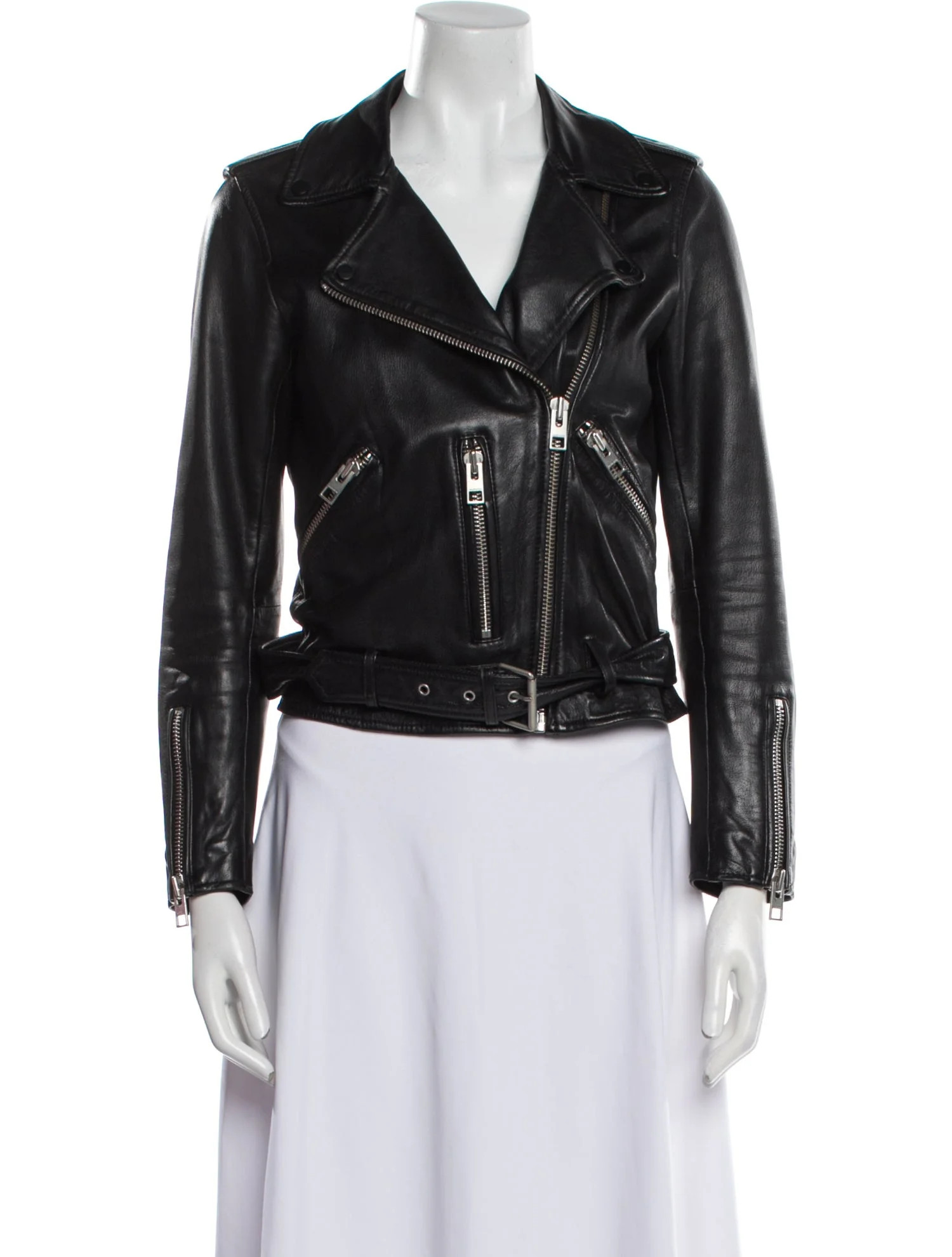 Leather Biker Jacket | The RealReal