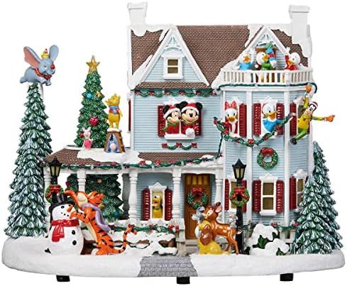 Kate Spade/Lenox Disney Characters Holiday House Animated with Lights and Music | Amazon (US)