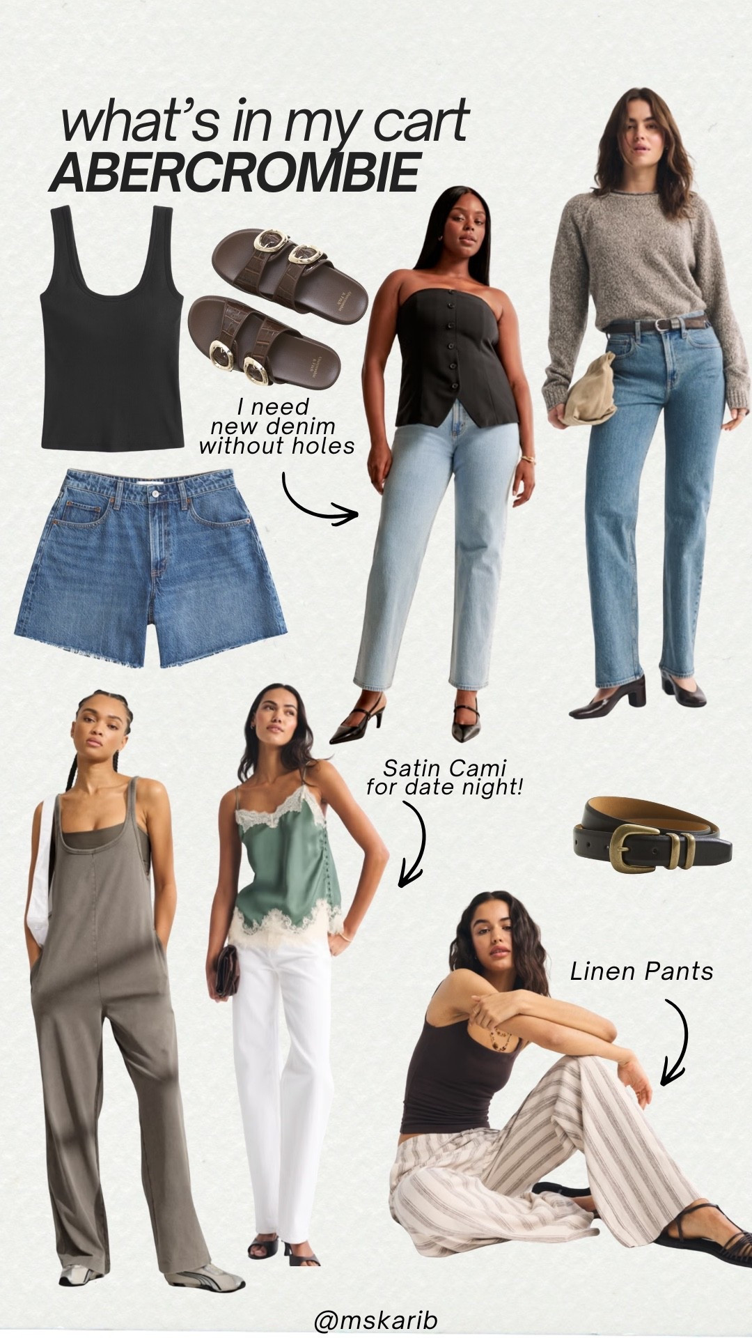 What I’m adding to my @abercrombie cart! 

#LTKSpringSale #LTKootd