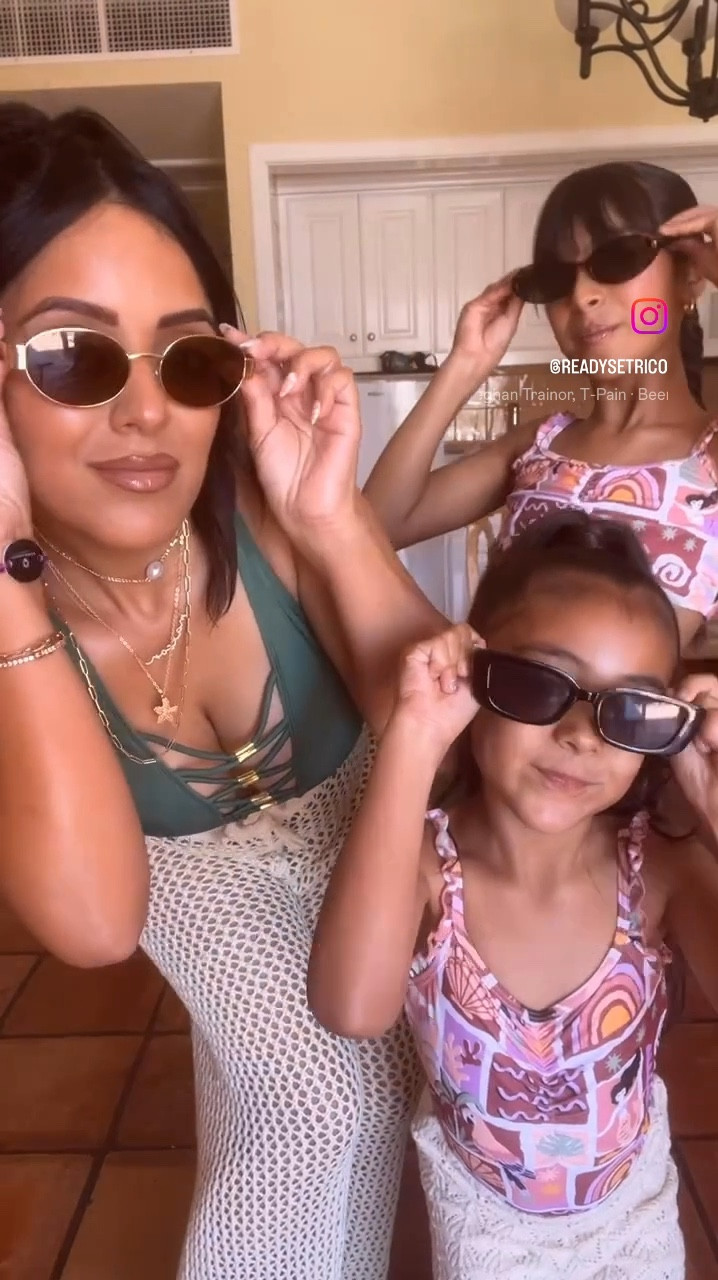 All of of swimwear, accessories and cover ups linked here. 👯‍♀️

#LTKFamily #LTKVideo