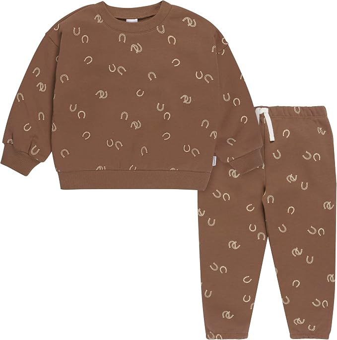 Gerber baby-boys Baby Boys Toddler 2-piece Fleece Sweatshirt and Jogger Set | Amazon (US)