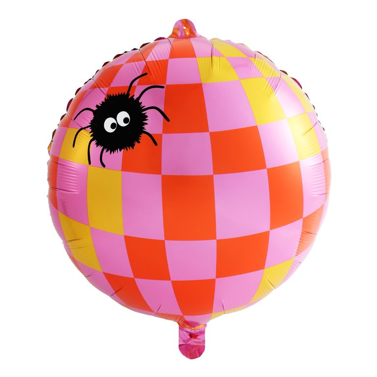 17.5" Foil Balloon Spider, Summer Frights Party Decoration, by Way to Celebrate, Multicolor | Walmart (US)