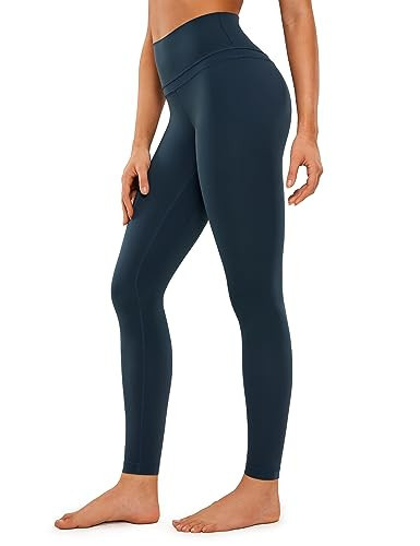 CRZ YOGA Women's Naked Feeling I Workout Leggings 28 Inches - High Waisted Full-Length Yoga Pants True Navy X-Large | Amazon (US)