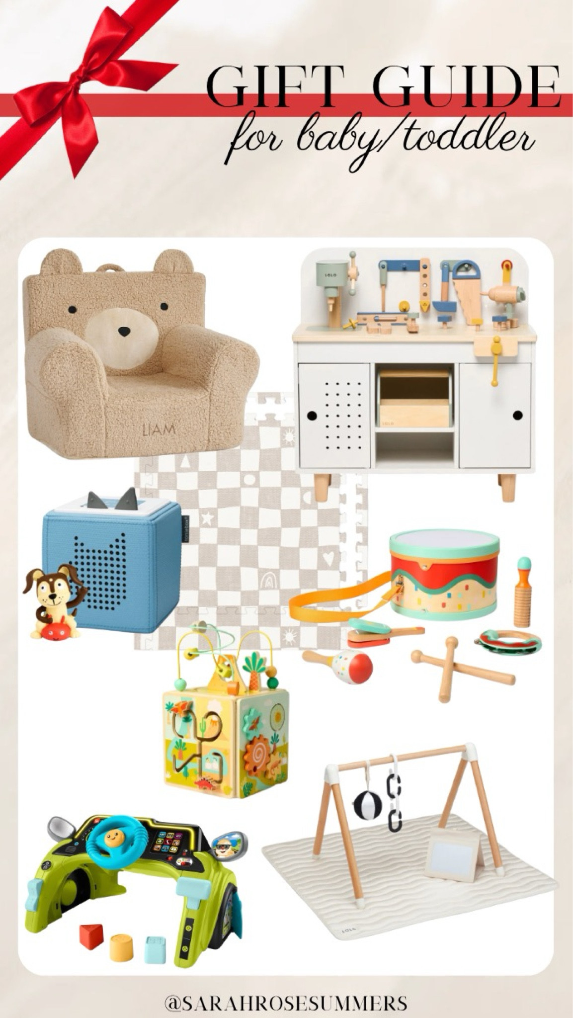 Christmas gift guide for baby. Christmas gift guide for toddler. 

#LTKGiftGuide #LTKBaby #LTKSaleAlert